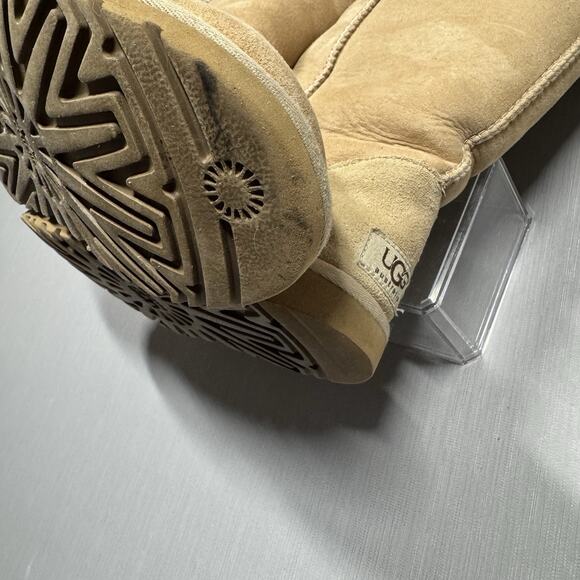 UGG Australia CLASSIC TALL Suede Sheepskin Boots Chestnut 5815 Size 6 Honey Tan - Picture 5 of 9